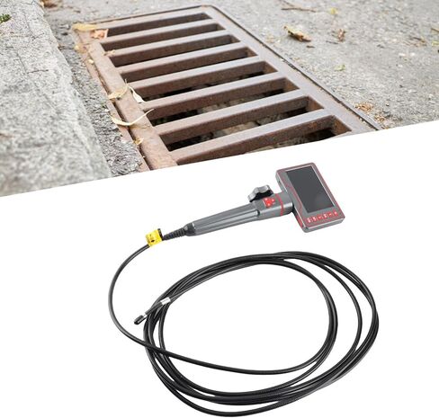 8.5mm Endoscope Inspection, 1080P Endoscope Endoscope Camera, 180 Degree Two-Way Direction Inspection Camera with Screen (Kikumi2xg6qif4v1-13) in Saudi Arabia