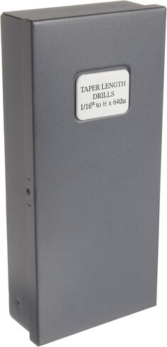 Huot 11600 Fractional Taper Length Drill Index, 1/16-inch to 1/2-inch by 64ths, (1 per Pack) in Saudi Arabia