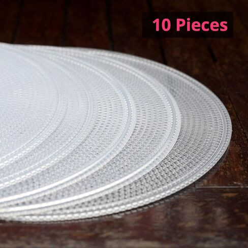 TANISA Rice Paper Wrapper Tray 10 Round Mesh Trays and 1 Collapsible Stand for Spring Rolls, Egg Rolls Making in Saudi Arabia