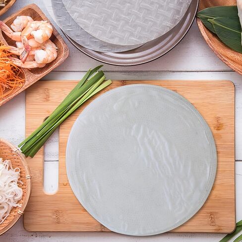 TANISA Rice Paper Wrapper Tray 10 Round Mesh Trays and 1 Collapsible Stand for Spring Rolls, Egg Rolls Making in Saudi Arabia