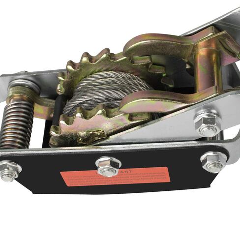 8000lb Hand Hoist Tool, Heavy Duty Power Puller Tool with Dual Gears Automotive Hoist Winch Puller Hand Winch Cable in Kuwait
