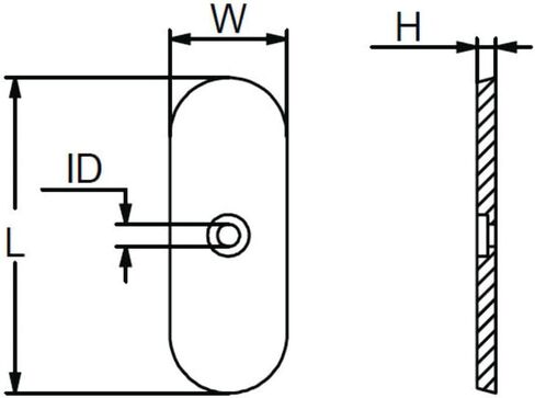 Martyr CMN1Z, Aluminum Alloy Pleasurecraft N1 Medium Streamlined Bolt-on hull anode in Kuwait