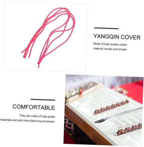 BESPORTBLE 4 Pcs Yangqin Parts Covers for Enhanced Sound Durable Oxidant Accessories for Beginners and Enthusiasts in Saudi Arabia