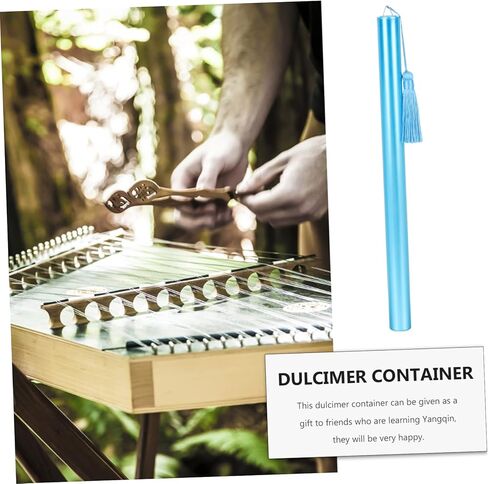 دلو تخزين من BESPORTBLE Dulcimer من سبائك الألومنيوم ملحق Yangqin وغطاء متين لسعة أجزاء الأدوات للمبتدئين والمحترفين in Saudi Arabia