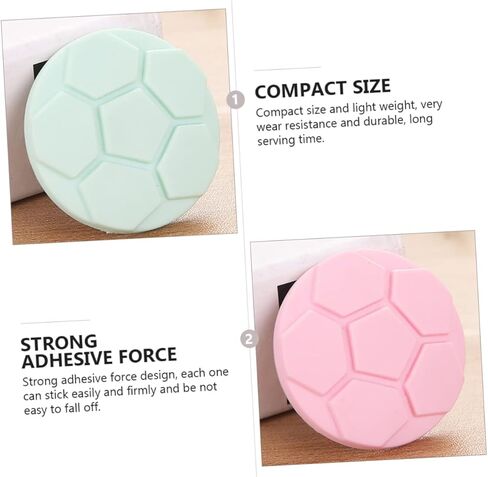 5Pcs Anti-Collision Sticker Pads for Washing Machines Door Bumpers Furniture Crash Cushions Strong Adhesive Protective Pads in Random Colors for Home Decor in Saudi Arabia