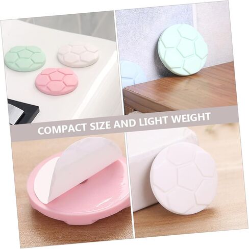 5Pcs Anti-Collision Sticker Pads for Washing Machines Door Bumpers Furniture Crash Cushions Strong Adhesive Protective Pads in Random Colors for Home Decor in Saudi Arabia