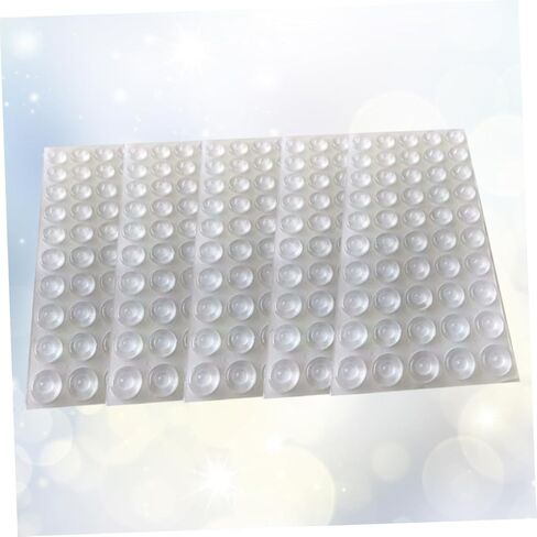 200pcs Self-Adhesive Door Knob Bumpers Door Soundproofing Bumper Guard Shock Absorber Non Slip Pads for Furniture in Saudi Arabia