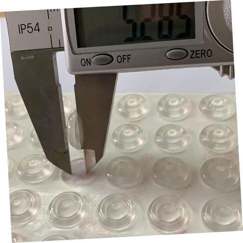 200pcs Self-Adhesive Door Knob Bumpers Door Soundproofing Bumper Guard Shock Absorber Non Slip Pads for Furniture in Saudi Arabia