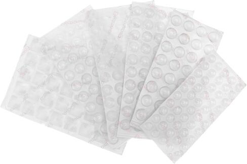 STOBOK 272pcs Self-Adhesive Rubber Bumper Pads for Noise Dampening Feet Bumpers for Cabinets Doors and Furniture in Saudi Arabia