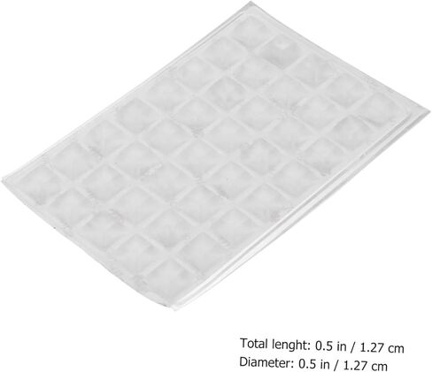 STOBOK 272pcs Self-Adhesive Rubber Bumper Pads for Noise Dampening Feet Bumpers for Cabinets Doors and Furniture in Saudi Arabia