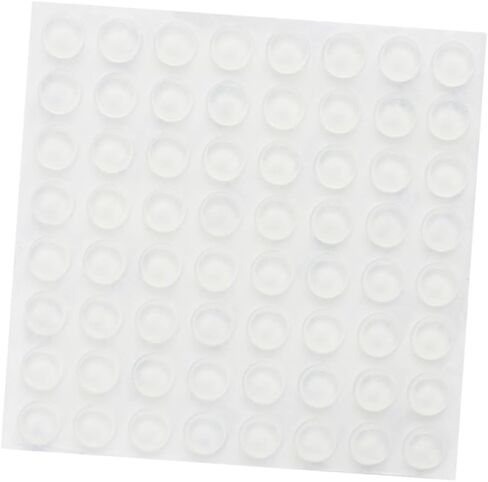 12x4mm Self-Adhesive Door Knob Bumpers Door Stoppers for Cabinets Furniture and Wall Protection 192 Pieces in Saudi Arabia