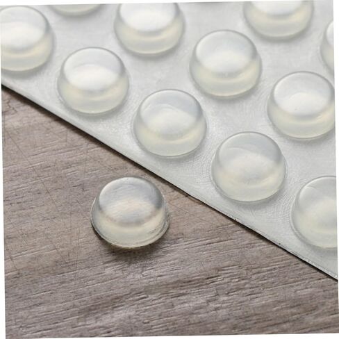 12x4mm Self-Adhesive Door Knob Bumpers Door Stoppers for Cabinets Furniture and Wall Protection 192 Pieces in Saudi Arabia