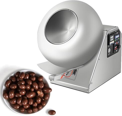 Mini Chocolate Panning Machine, Small Commercial Coating Polisher in Saudi Arabia