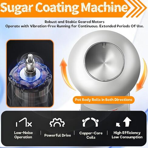 Mini Chocolate Panning Machine, Small Commercial Coating Polisher in Saudi Arabia