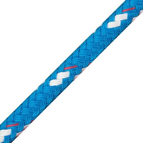 New England Ropes 5/16in (8mm) Sta-Set Blue Fleck 40 Feet Long in Kuwait