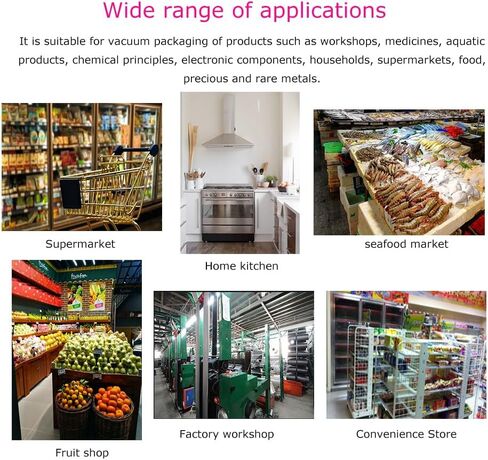 Commercial Single Chamber Vacuum Sealer Packaging Machine for Meat Vegetable Fruit Stainless Steel 15.7inch Sealing Length 110v in Saudi Arabia