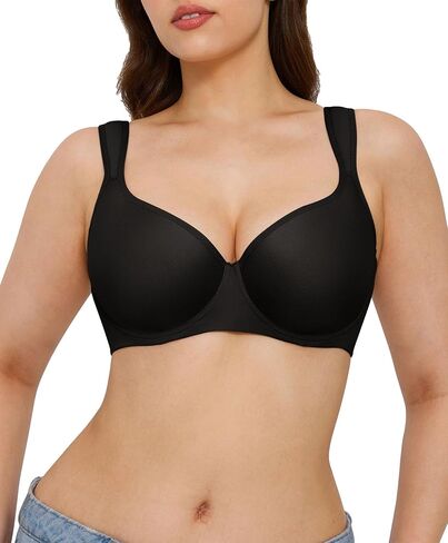 Popilush Minimizer Bras for Women Full Coverage Underwire, Plus Size Bra with Supportive & Comfortable for Large Breasts in Saudi Arabia