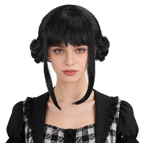 Topcosplay Green Devil Hunter Synthetic Fiber Wig Halloween Carnival Role Playing Party Wig in Saudi Arabia
