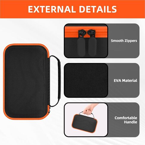 Case for Bushnell Golf Wingman HD GPS Speaker, Portable Golf GPS Speaker Travel Storage Box, Golfs Bluetooth Speaker Bag Organizer for Charging Cable and Accessories in Saudi Arabia