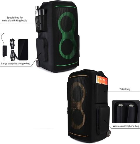 Portable Party Speaker Dust Cover Protective Case Storage Bag Compatible with JBL PartyBox 520 in Kuwait