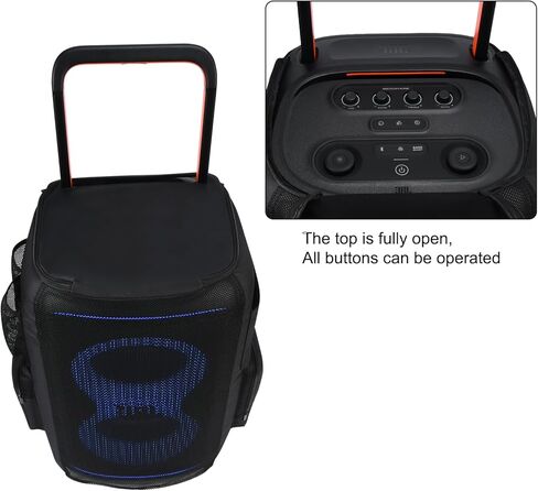 Portable Party Speaker Dust Cover Protective Case Storage Bag Compatible with JBL PartyBox 520 in Kuwait