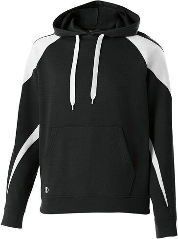 Holloway Men's Prospect Hoodie Sportswear M Black/White in Saudi Arabia