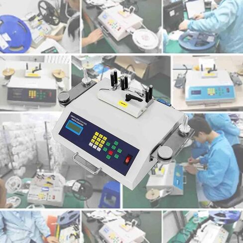 Component Counter, Automatic SMT SMD Parts Component Counter Counting Machine,50w Reel Parts Counter LCD Display with Leak Detection Fit for Any Size of Belt Wheel in Saudi Arabia
