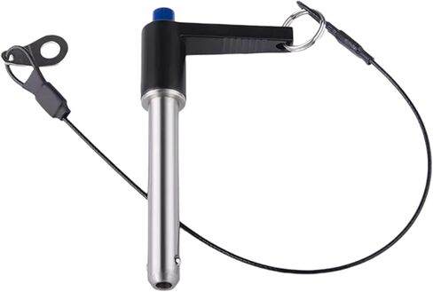 Locking Pins,1pc VCN118 Ball Head Fastening Locating Pin, L-Shaped Handle Button Quick Release Pin Accessories, VCN118-6-75mm ( Color : Model - Dia. - Length , Size : VCN118-10-45mm ) in Saudi Arabia
