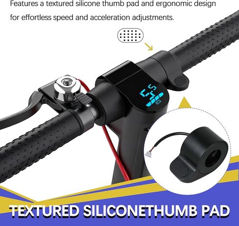 صمام خانق إبهام بديل للسكوتر الكهربائي GOTRAX GXL V2، بديل للتحكم في السرعة لدراجة GOTRAX E-Scooter in Kuwait