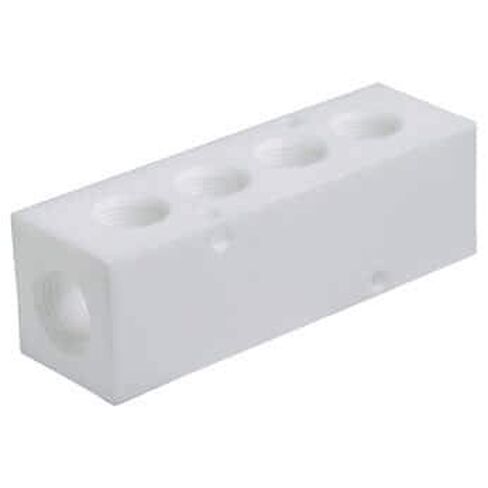 كول بارمر AO-31522-11 مشعب البولي بروبيلين؛ 4 منافذ؛ مدخل 1/2 بوصة Npt(F) in Saudi Arabia