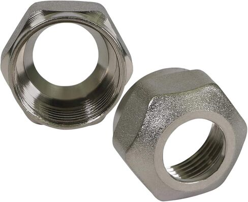 تركيب محول صمام خط الوسط NQY012-5 PEX؛ 1/2 بوصة × 3/4 بوصة؛ النيكل (5 عبوات) in Saudi Arabia