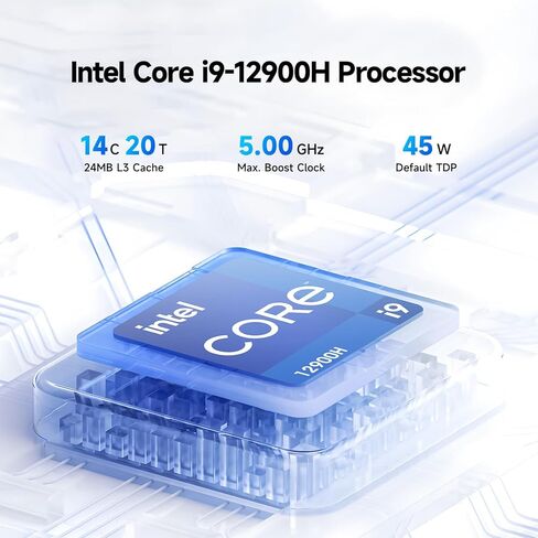 REATAN A6 MINI PC Gaming AMD RYZEN 7 7840HS سطح المكتب كمبيوتر 32G DDR5 1TB NVME SSD DUAL LAN 8K ILAN in Kuwait