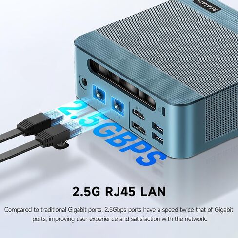 REATAN A6 MINI PC Gaming AMD RYZEN 7 7840HS سطح المكتب كمبيوتر 32G DDR5 1TB NVME SSD DUAL LAN 8K ILAN in Kuwait