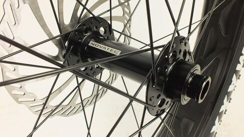 27.5 عجلات دراجة سميكة Sun Ringle Mulefut 80 Novatec من خلال مجموعة عجلات المحور 197 مم × 150 مم PG Cassette Colossus 27.5 × 4.50 زوج حزمة دوارات الإطارات والأنابيب in Kuwait