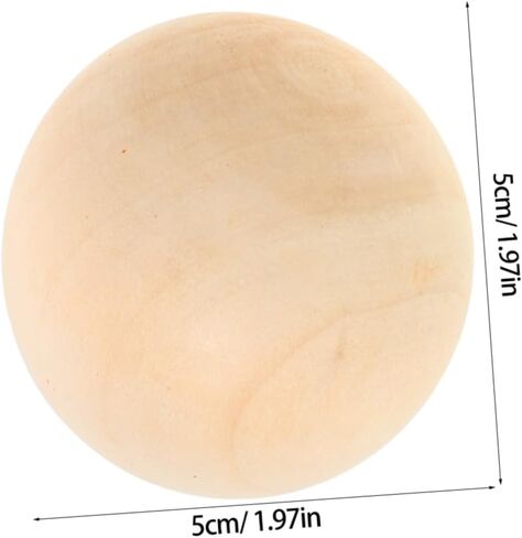 مجموعة كرات هوكي من الخشب الصلب مكونة من 15 قطعة من TOYANDONA كرات هوكي أرضية سويدية غير قابلة للارتداد 5 سم للأولاد والبنات والشباب والكبار ملحقات الألعاب الرياضية الخارجية in Kuwait