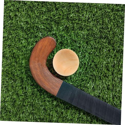 مجموعة كرات هوكي من الخشب الصلب مكونة من 15 قطعة من TOYANDONA كرات هوكي أرضية سويدية غير قابلة للارتداد 5 سم للأولاد والبنات والشباب والكبار ملحقات الألعاب الرياضية الخارجية in Kuwait