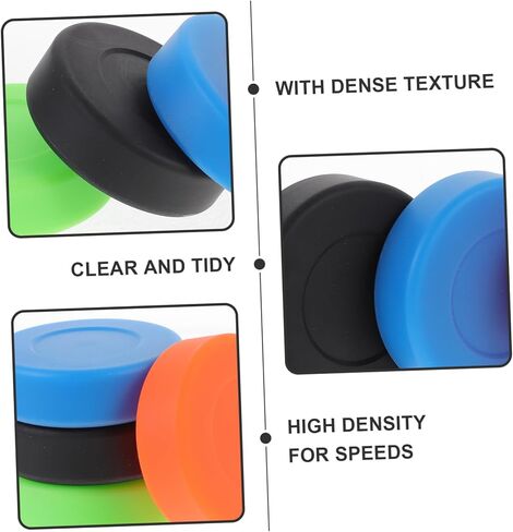 4 قطع من فانزاك لممارسة هوكي الجليد للتدريب في الهواء الطلق، مادة متينة، تصميم خفيف الوزن للشباب و in Kuwait