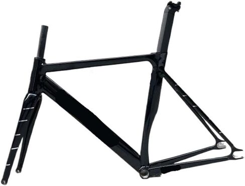 FA03 Fixed Gear Bicycle Frameset Fork 700C Single Speed Track Bike Aluminum Alloy Muscle Frame 52/55/58CM in Saudi Arabia