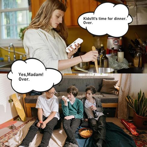 اتصال داخلي لاسلكي ثنائي الاتجاه لفندق المستشفى المنزلي، نطاق 1000 متر، اتصال داخلي لاسلكي (أبيض)، JY00024 in Kuwait