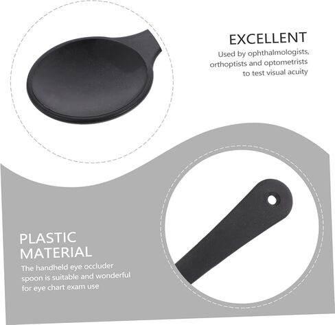 5 pcs Handheld Eye Occluder Spoon for Eyesight Testing Ergonomic Eye Patch Tool for Exams Essential Optometry Equipment for All Ages Easy to Use and Carry in Saudi Arabia