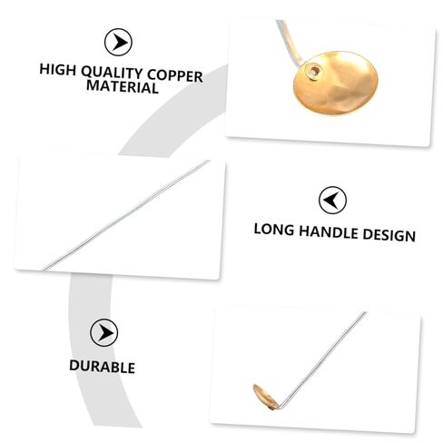 15Pcs Copper Combustion Spoons Laboratory Reaction Tools for Experiments and Teaching and in Saudi Arabia