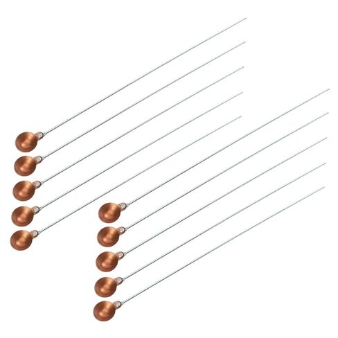 Holibanna 10Pcs Combustion Spoon High Temperature Teaching Instruments for Experiments Head Design for Laboratory Use in Saudi Arabia