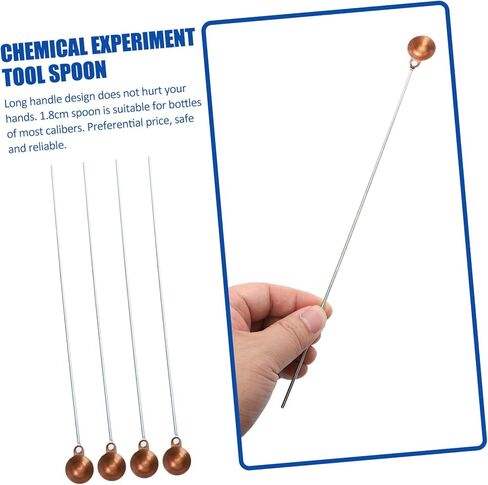 Zerodeko 10Pcs Burning Spoons Combustion Tools for Laboratory Experiments and Easy to Use for Teaching Instruments in Saudi Arabia