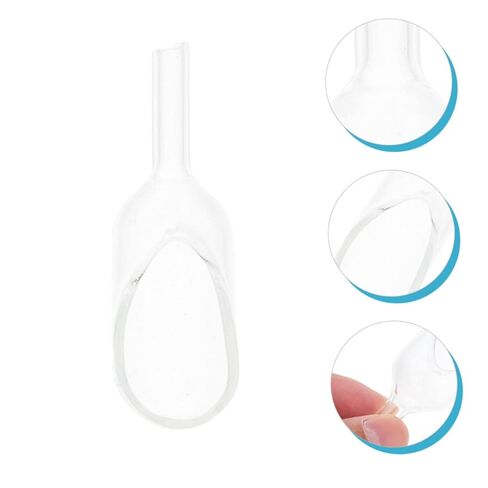 Holibanna Glass Weighing Scoop Professional Laboratory Weighing Funnel for Accurate Measurement for Lab Use Food-Grade Glassware in Saudi Arabia