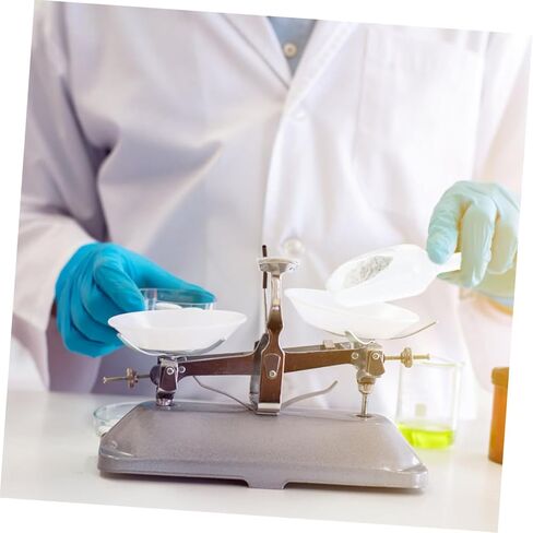 Holibanna Glass Weighing Scoop Professional Laboratory Weighing Funnel for Accurate Measurement for Lab Use Food-Grade Glassware in Saudi Arabia