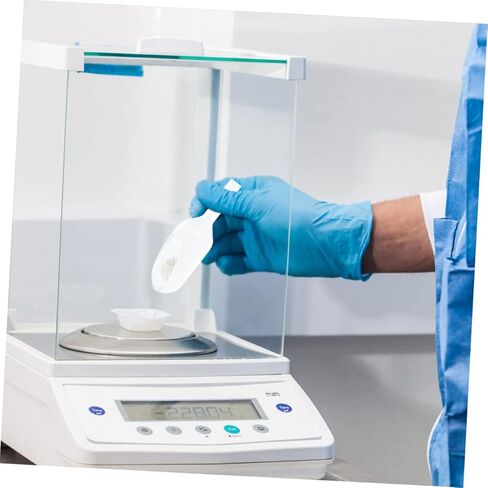 Holibanna Glass Weighing Scoop Professional Laboratory Weighing Funnel for Accurate Measurement for Lab Use Food-Grade Glassware in Saudi Arabia