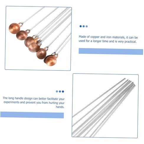 Zerodeko 10pcs Copper Head Burning Spoons Chemical Combustion Experiment Tools for Laboratory and Education in Saudi Arabia