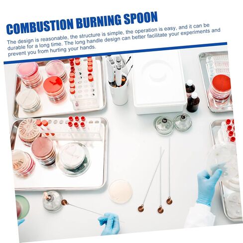 Zerodeko 10pcs Copper Head Burning Spoons Chemical Combustion Experiment Tools for Laboratory and Education in Saudi Arabia