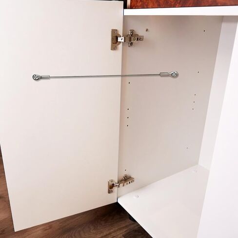 6 Pcs Door Opening Angle Protector, Cabinet Door Stops, Cabinet Door Restraint with 12 Mounting Screws, Cabinet Hinge Limiter, Cable Cupboard Doors Protector Hinge, Stainless Steel (3 Size) in Saudi Arabia