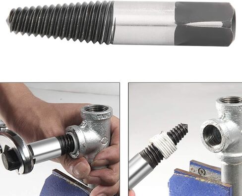 Pipe Extractor Strong Cast Steel Screw/Fastener Remover Broken Screw Tool for Damaged Water Pipe G1/2in in Saudi Arabia